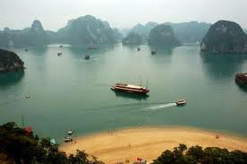 Quan Lan island in Halong Quan Lan island in Halong