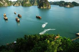 View from Ti Top Island in Halong