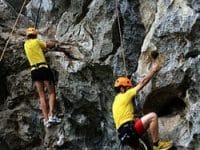 Adventure tourists enjoy pushing it to the limit in scenic Ninh Binh Adventure tourists enjoy pushing it to the limit in scenic Ninh Binh