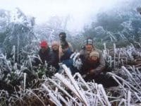 Cold snap draws tourists to hills