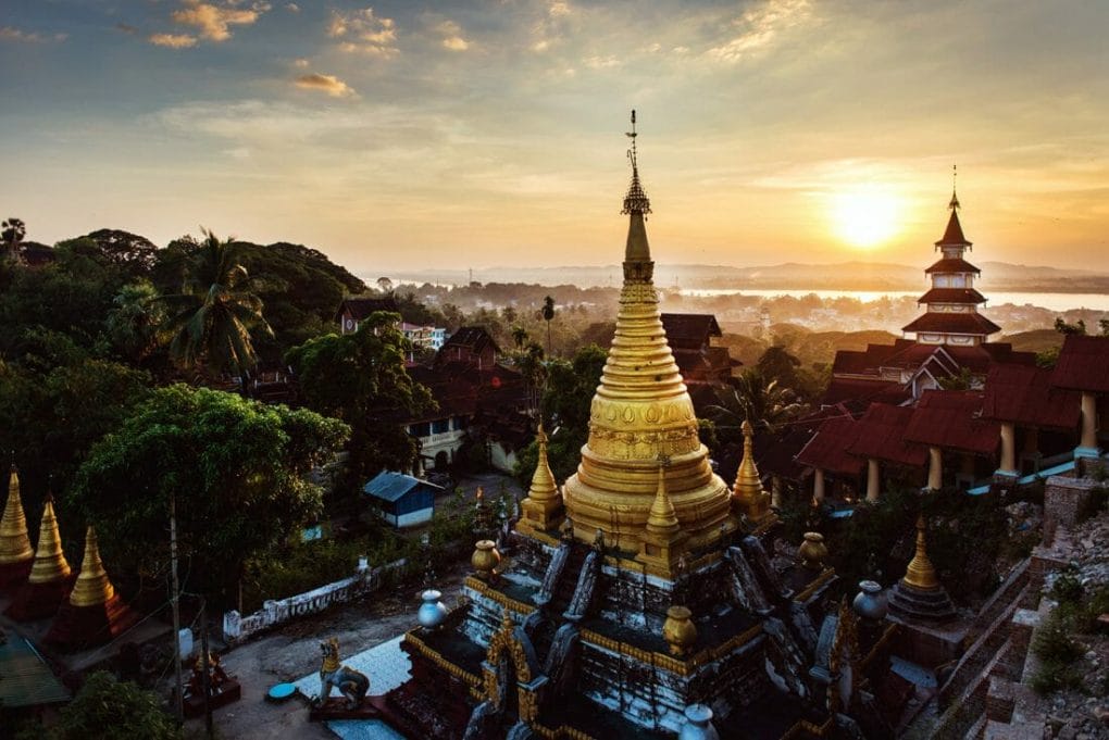 Myanmar Spiritual Tour from Yangon to Mawlamein and Hpa An