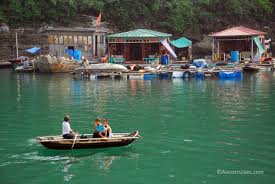 Cruising to Vung Vieng Floating Village Cruising to Vung Vieng Floating Village
