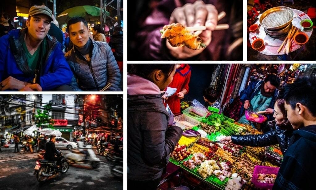 HANOI MOTORBIKE TOUR WITH NIGHT LIGHTS AND FOODS