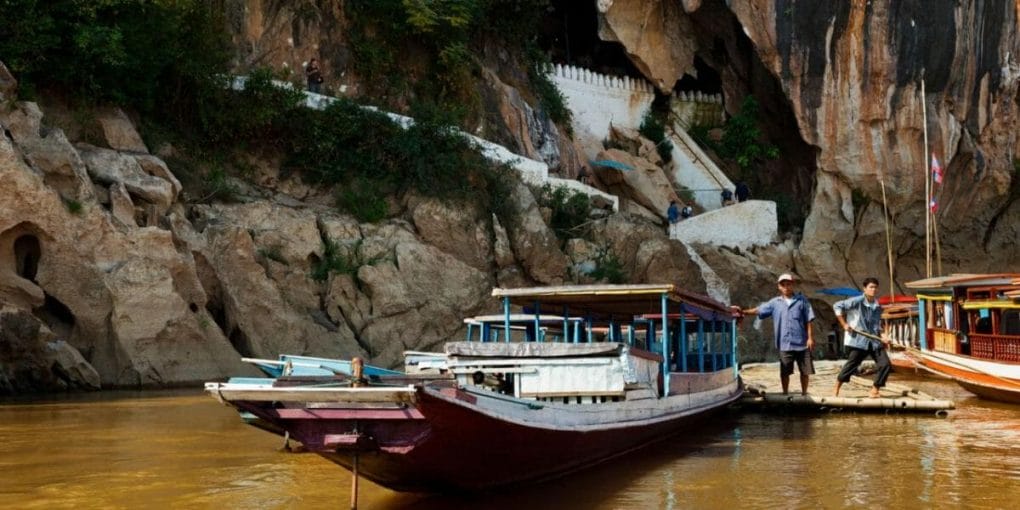 Boat trip to Pak Ou Caves - Laos Honeymoon Holidays from Luang Prabang to Vang Vieng, Vientiane Laos Honeymoon Holidays from Luang Prabang to Vang Vieng, Vientiane