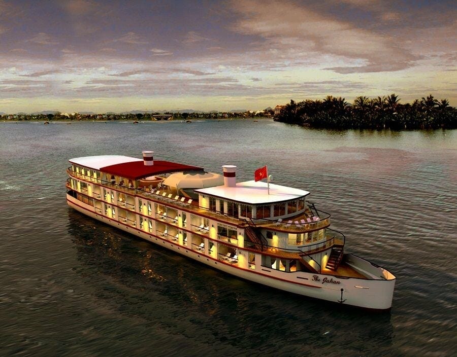 Siem Reap Cruise Tour to Phnom Penh by The Jahan Cruise