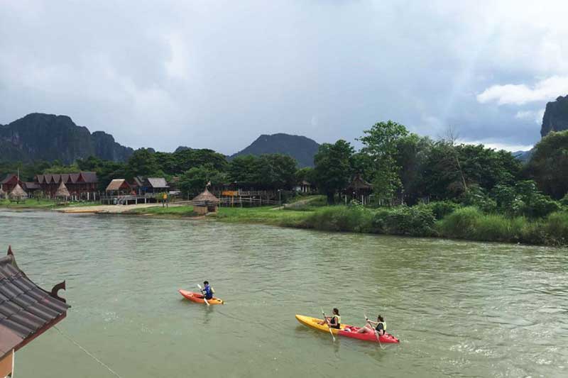 Laos Kayaking Tours in Don Det, Don Det One Day Kayaking Tours