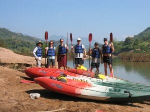 Vang Vieng rafting & kayaking tour package, Nam Lik river