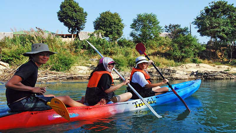 Pakse Rafting package tour in Laos, Laos river rafting in Pakse