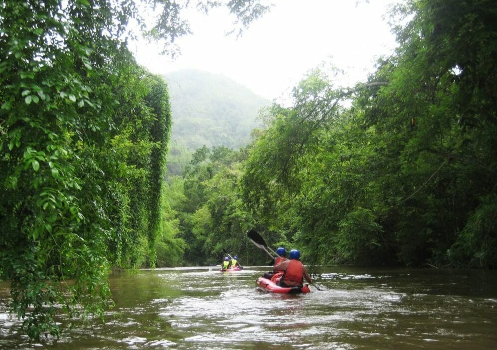 Rafting on Luang nam Tha river Laos Rafting Tours on Nam Ha river, Laos Rafting Travel Packages
