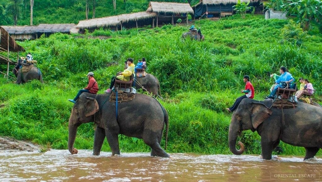 LUANGPRABANG BIKING AND ELEPHANT RIDING COMBINATION TOUR