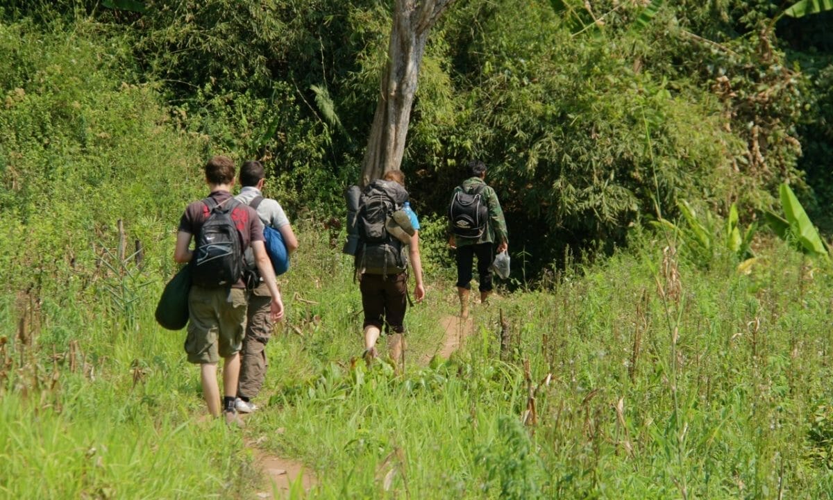 Luang Prabang Trekking Tours: Luang Prabang Adventure Trekking Tours to Muang Khai & Kuangsi Waterfall