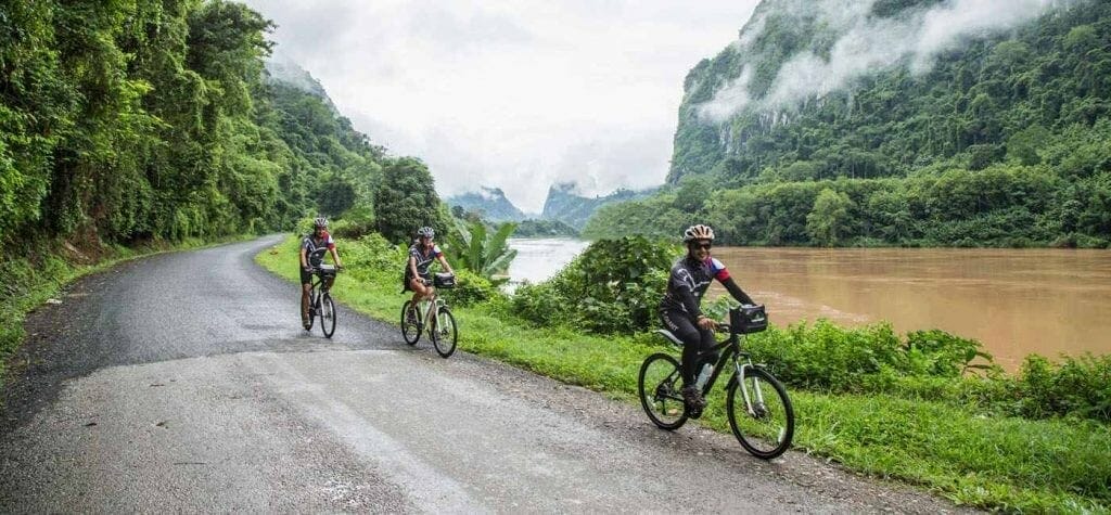 ELEPHANT RIDE & BIKING ADVENTURE IN LUANG PRABANG