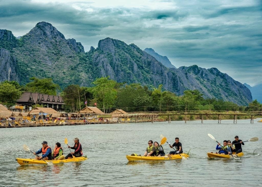 LUANG PRABANG KAYAKING TOUR ON NAM OU RIVER LUANG PRABANG KAYAKING TOUR ON NAM OU RIVER