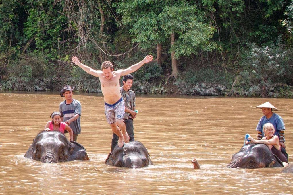 Luang Prabang Elephant Riding & Kayaking Tours
