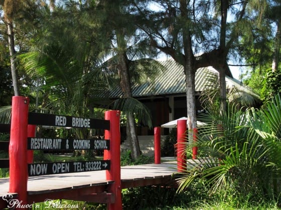HOI AN JOIN COOKING CLASS AT RED BRIDGE RESTAURANT