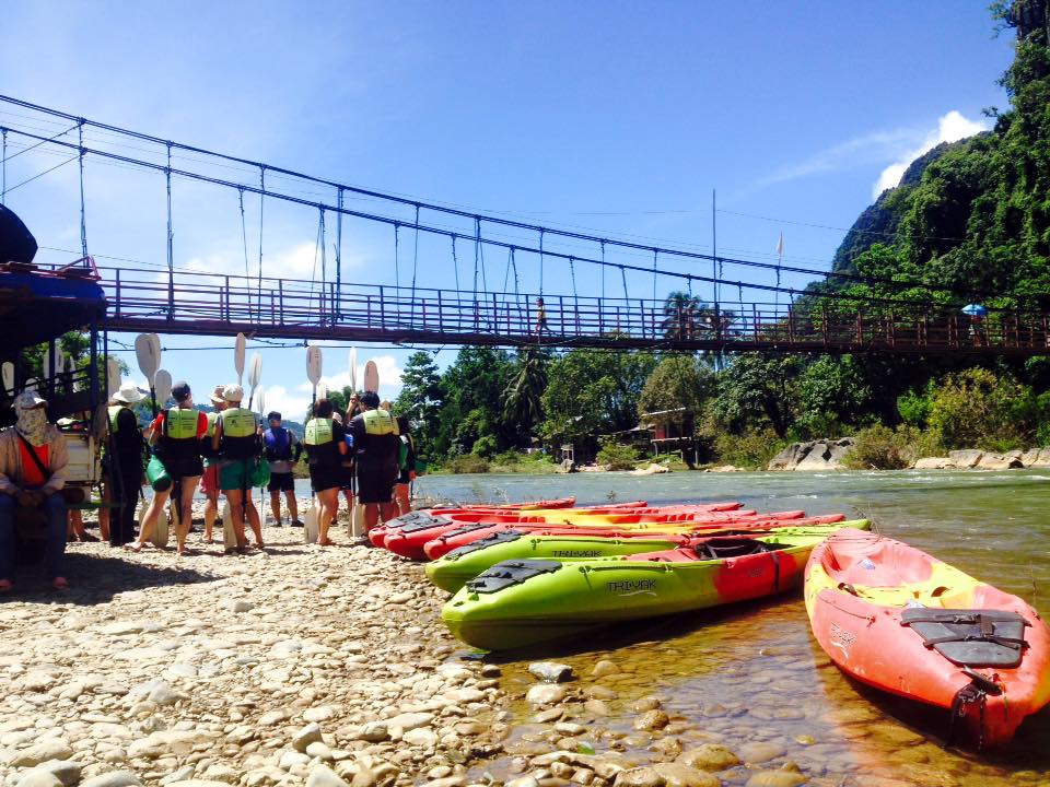 Kayaking Tours in Luang Prabang, Luang Prabang Kayaking Tours on Nam Pa river