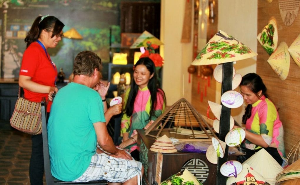 Visit the traditional handicraft village Hue Set Departure City Tours to Imperial Citadel and Royal Tombs