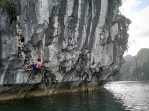 Full Day Rock Climbing On A Nearby Island