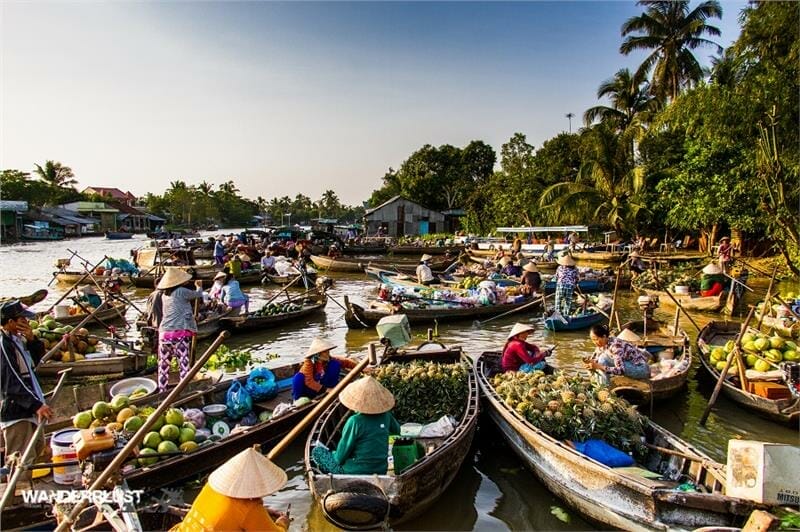Saigon Group Tour to Ben Tre, Can Tho, Vinh Long with Floating Market in Mekong Delta