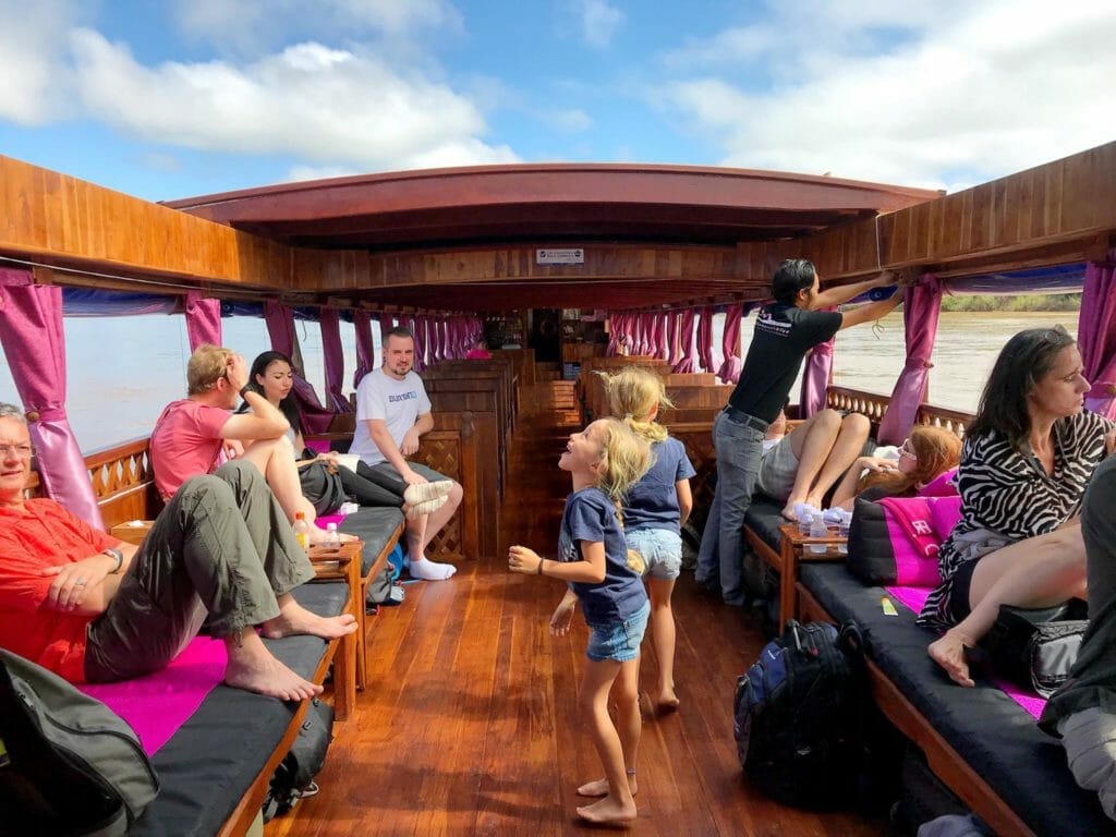 Mekong River Cruise Tour from Chiang Mai to Luang Prabang via Pakbeng & Huayxai Mekong River Cruise Tour from Chiang Mai to Luang Prabang via Pakbeng & Huayxai